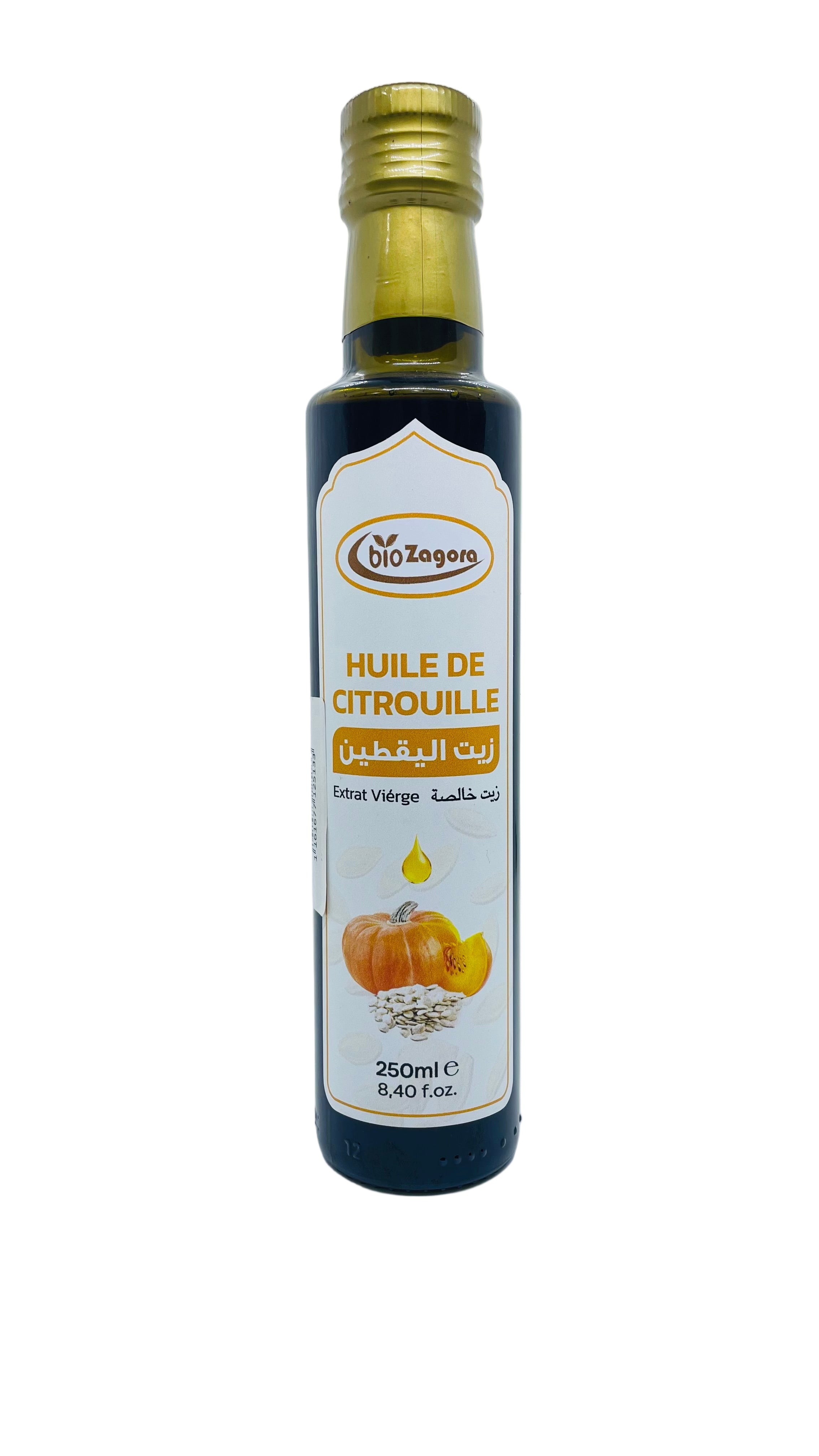 HUILE DE CITROUILLE ALUMENTAIRE - زيت بذور اليقطين للأكل