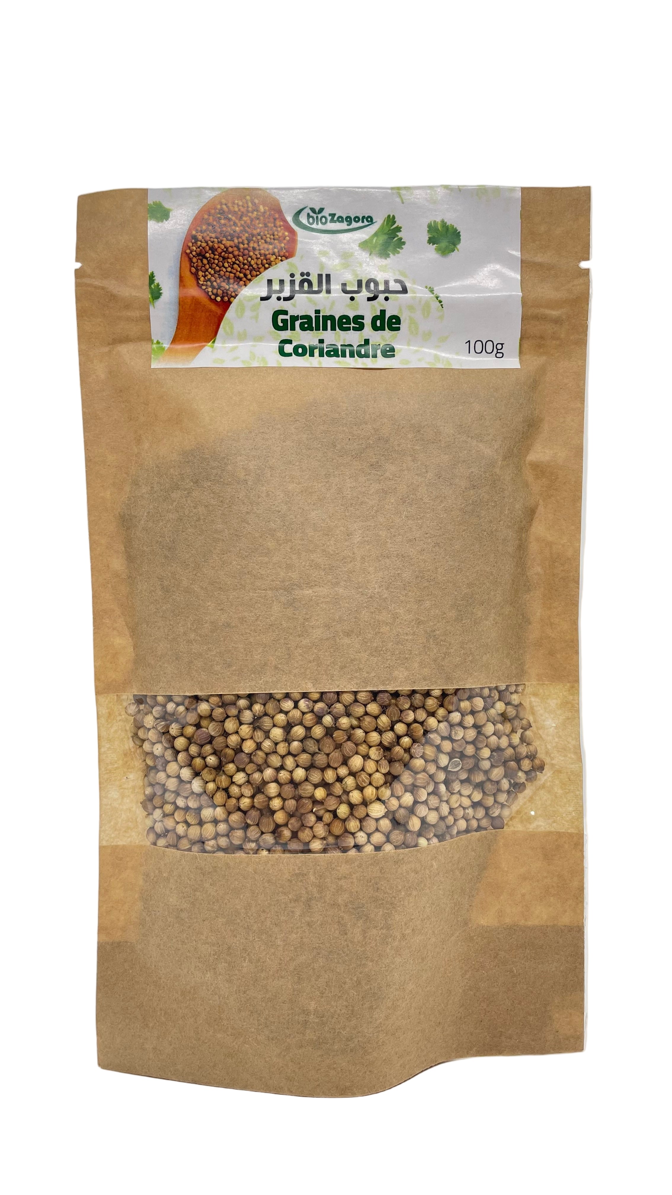 GRAINES DE CORIANDRE 100G - حبوب القزبر