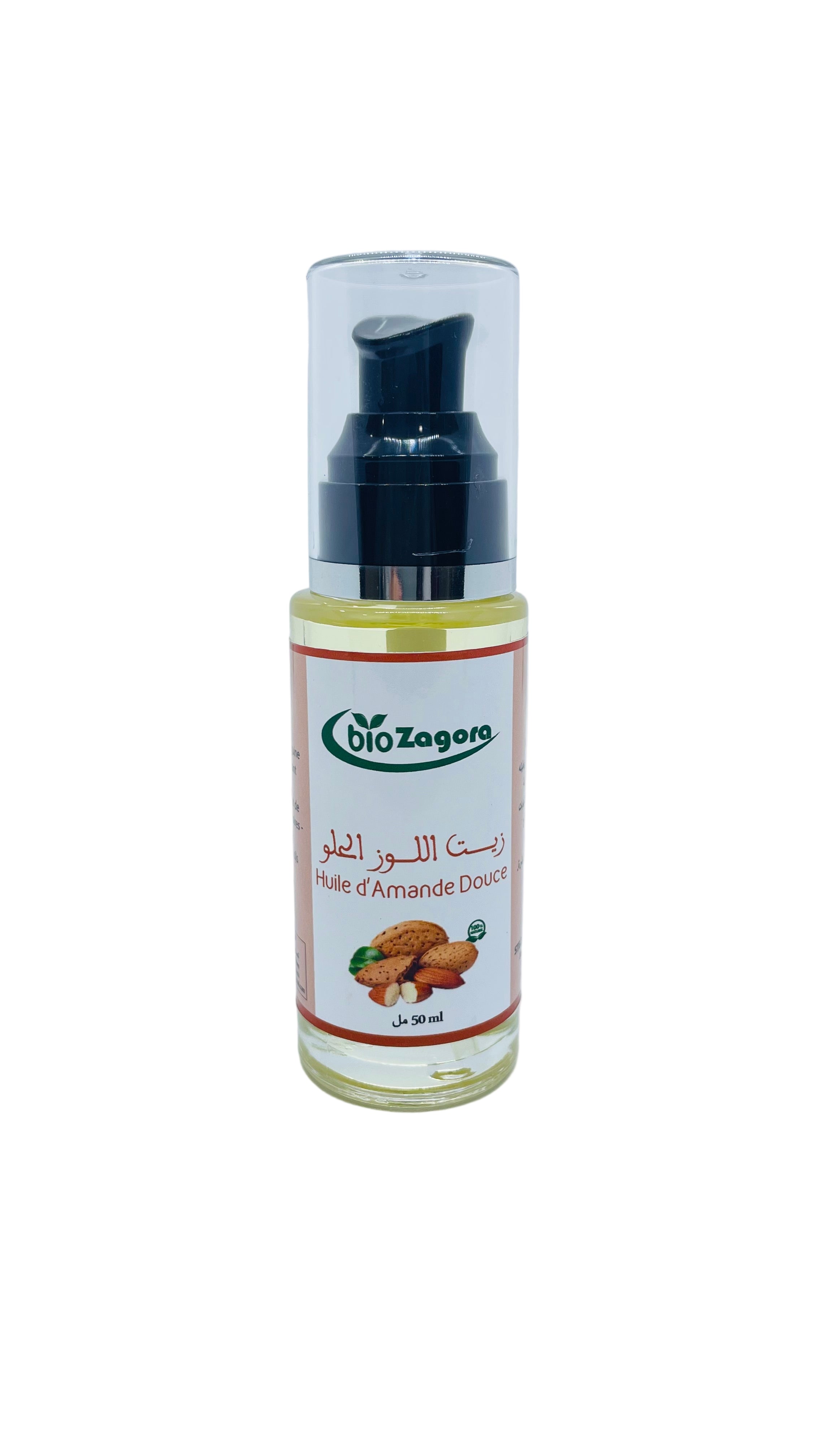 HUILE D'AMANDE DOUCE 50ML- زيت اللوز الحلو