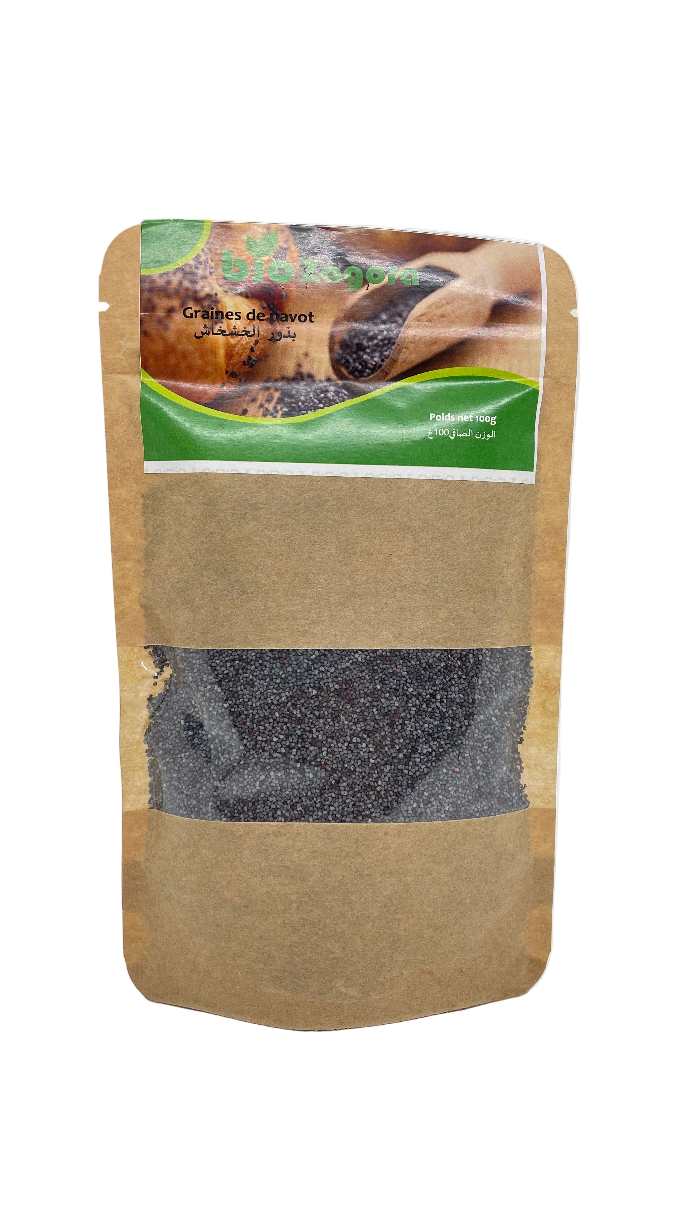 GRAINES DE PAVOT 100G- بذور الخشخاش