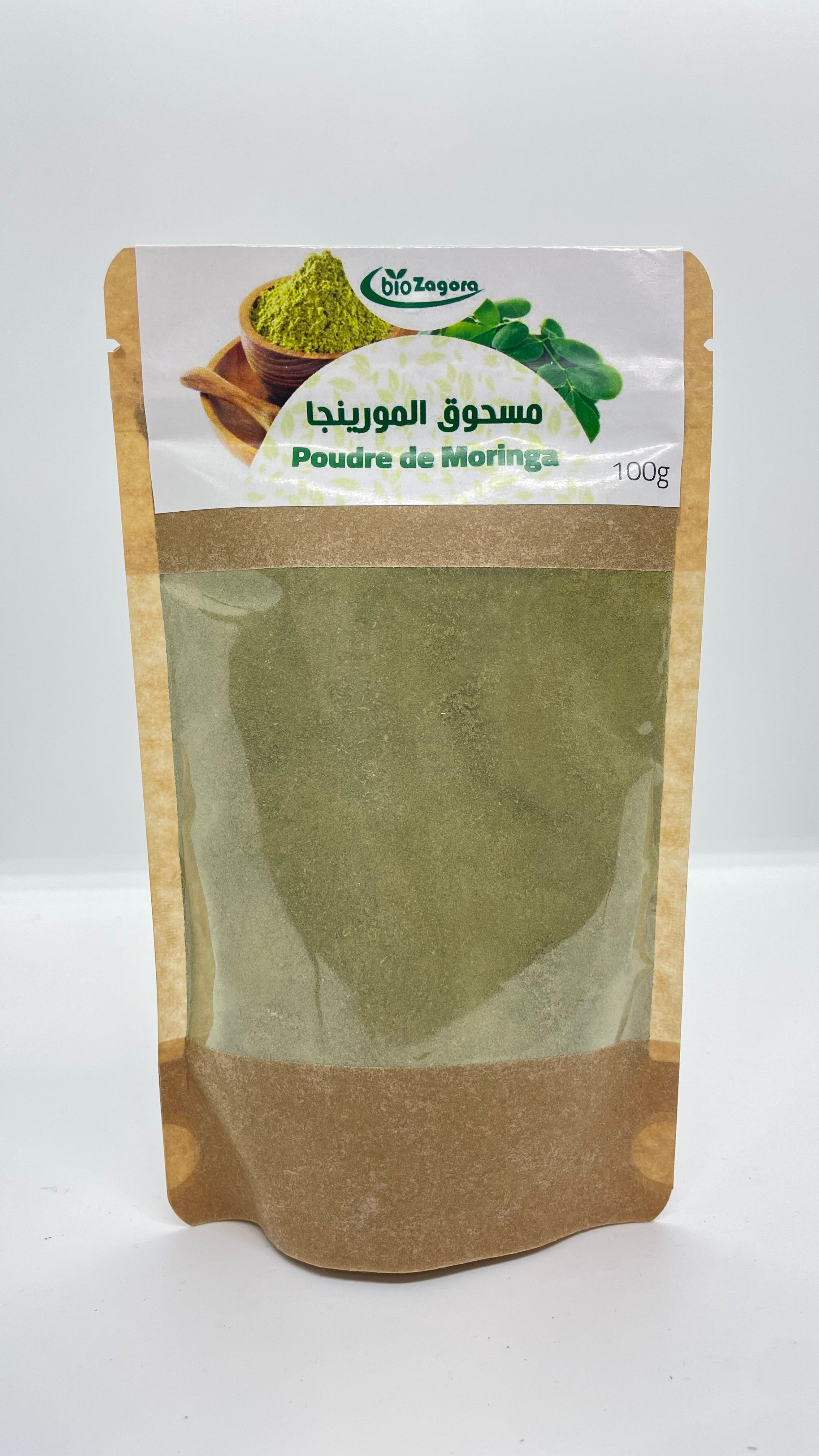 poudre de moringa 100g-مورينغا مطحونة