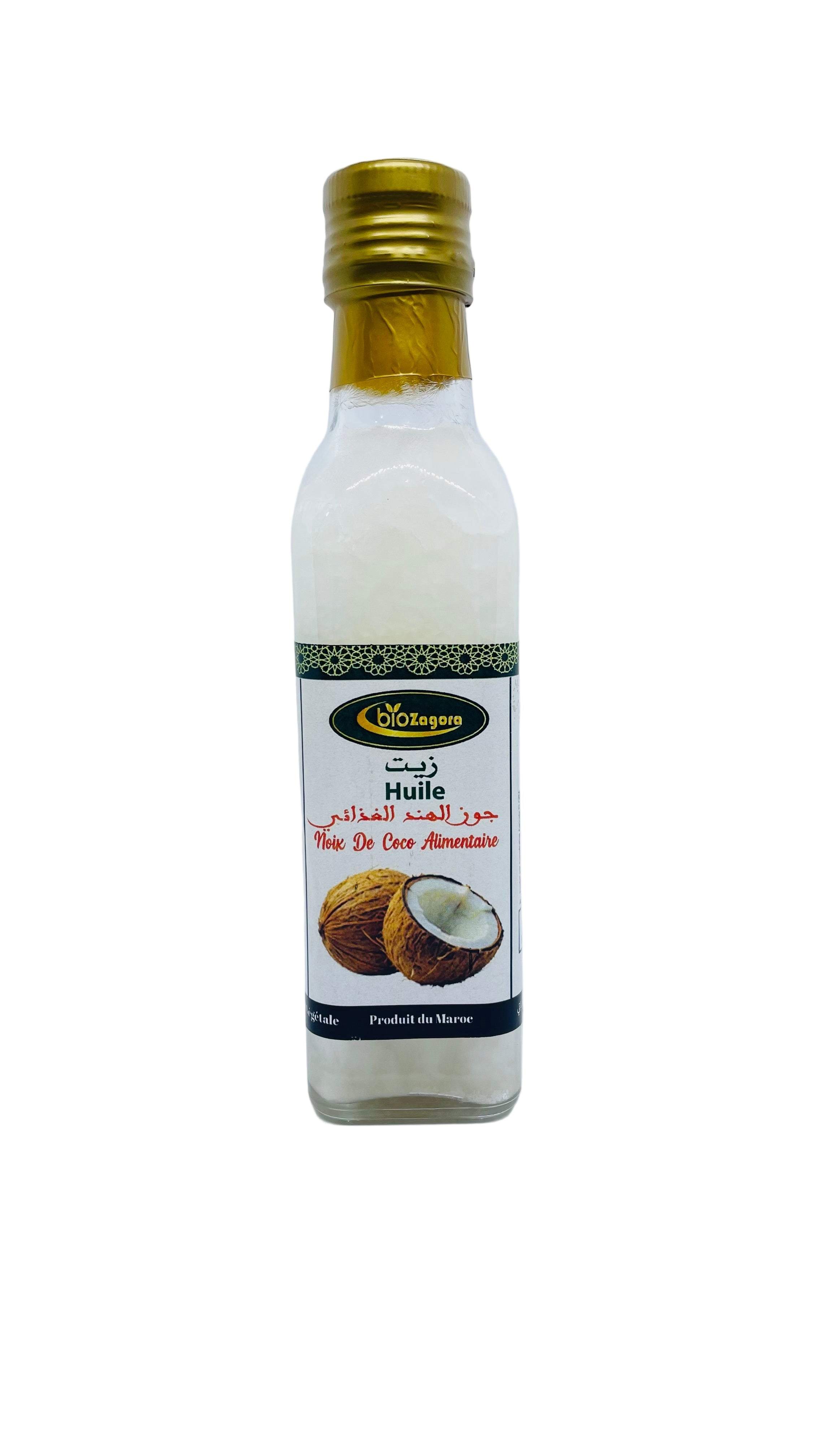 HUILE NOIX DE COCO ALIMENTAIRE 250ML -زيت الكوكو للأكل