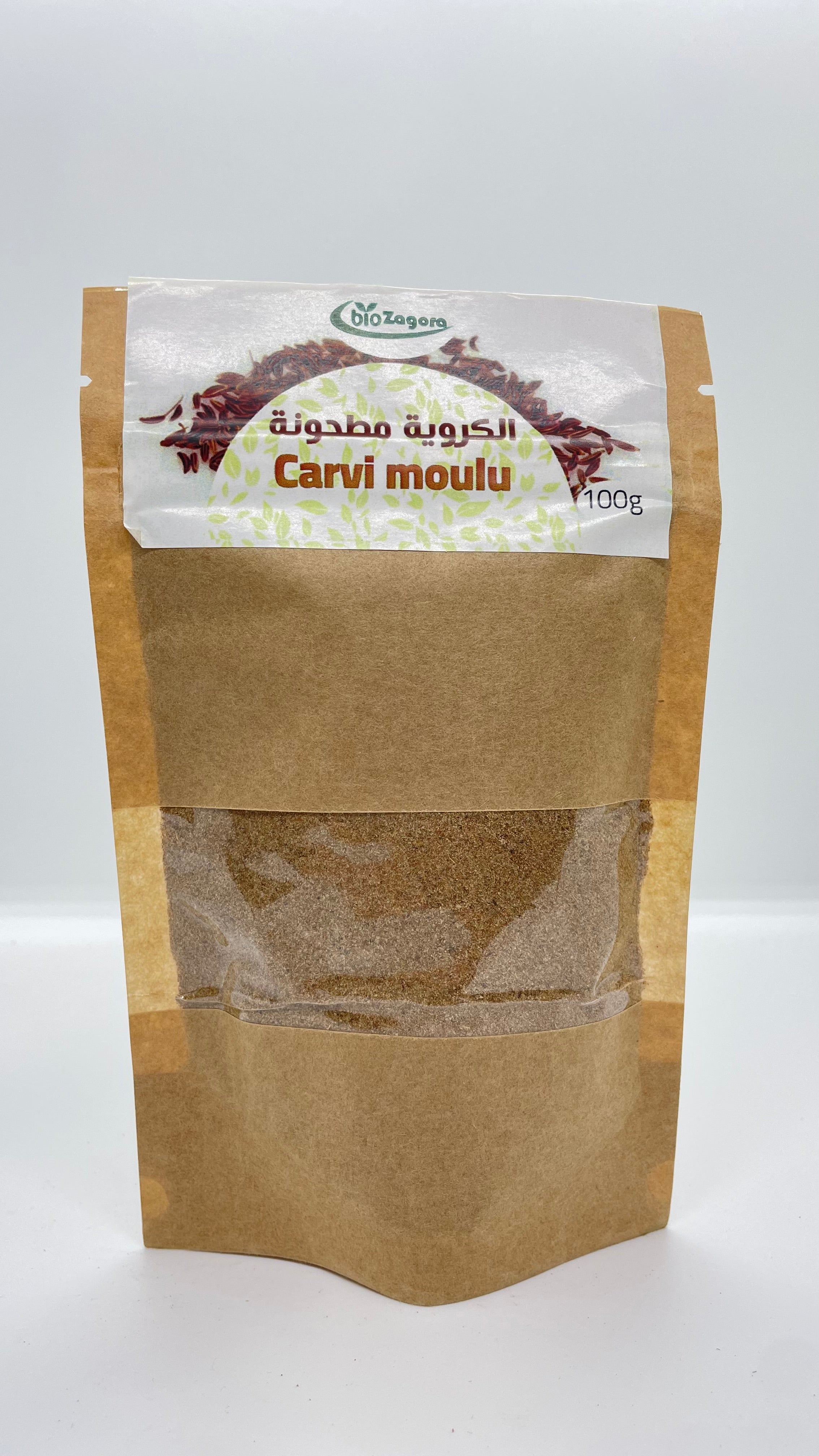 carvi moulu 100g-الكروية مطحونة