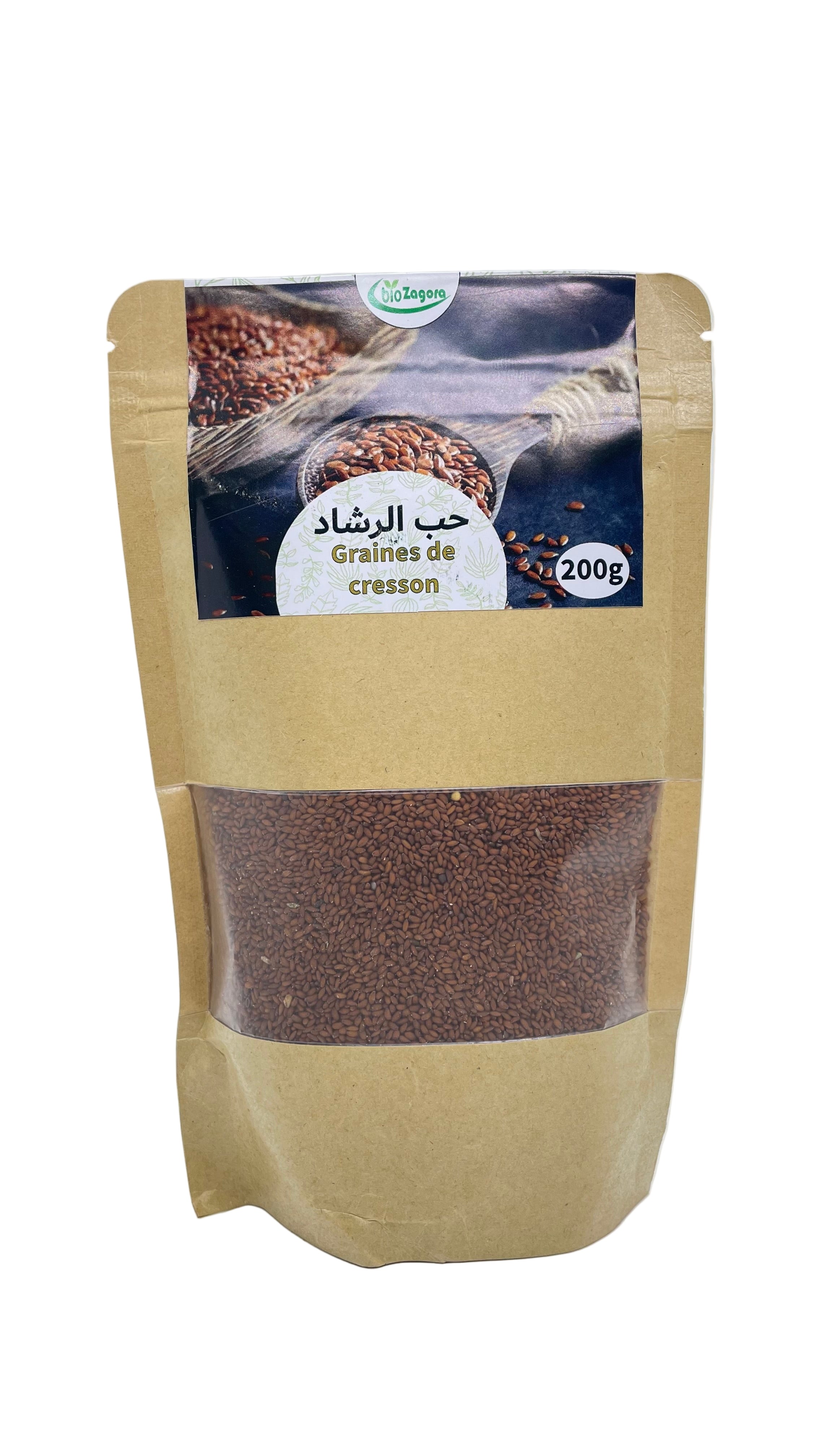 GRAINES DE CRESSON 200G-حب الرشاد