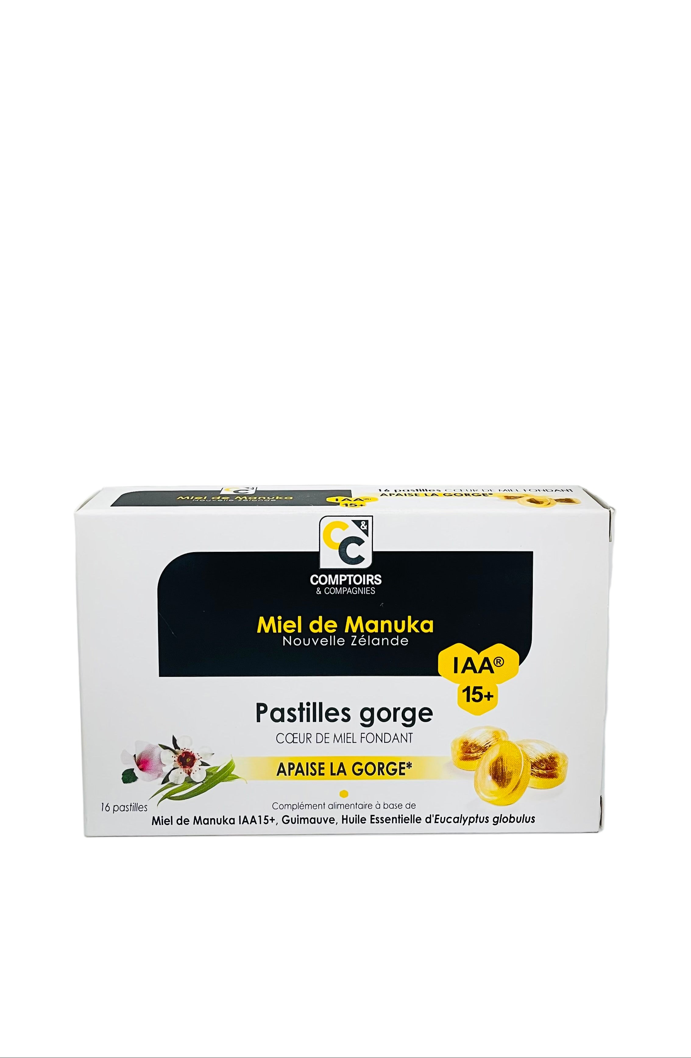 MIEL DE MANUKA 16 PASTILLES