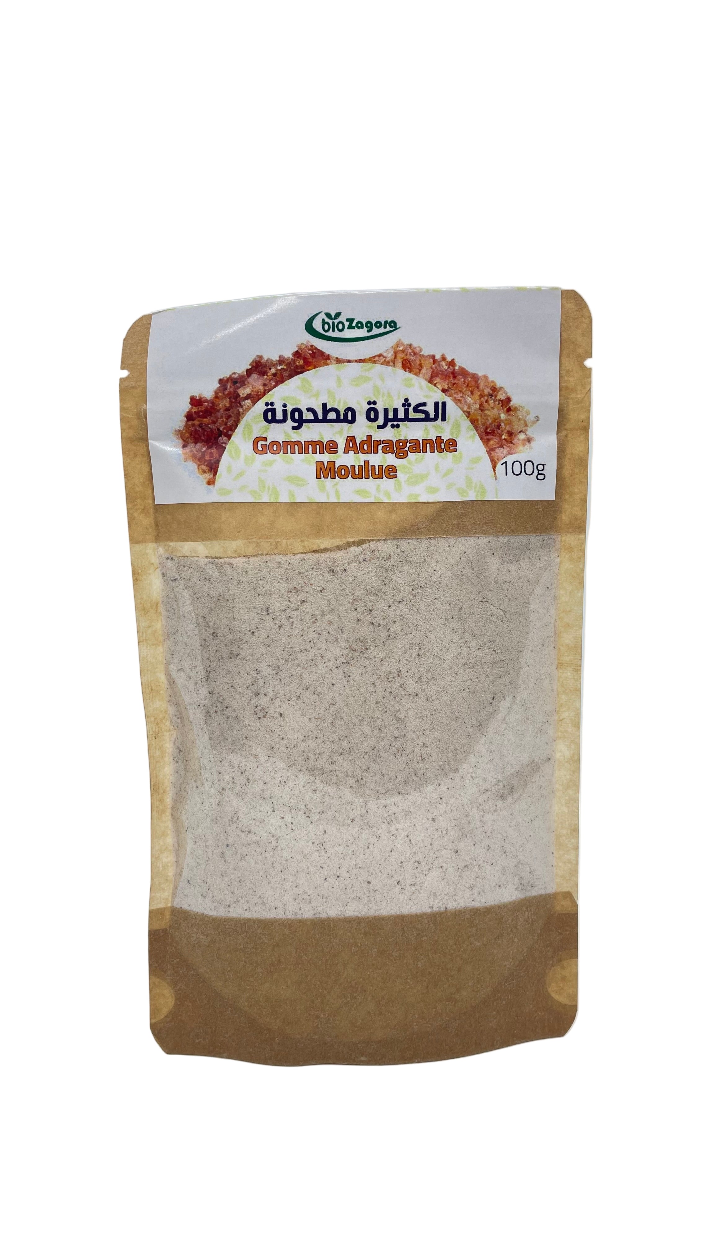 gomme adragante moulue 100g