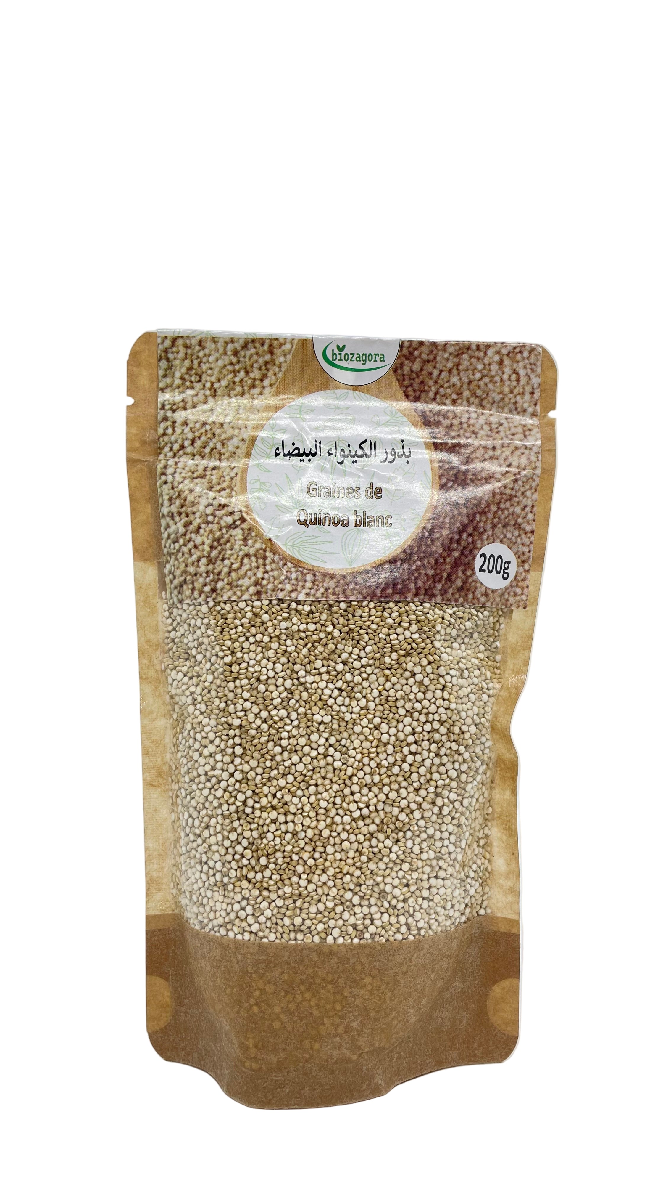 GRAINES DE QUINOA BLANC 200G-بذور الكينوا البيضاء