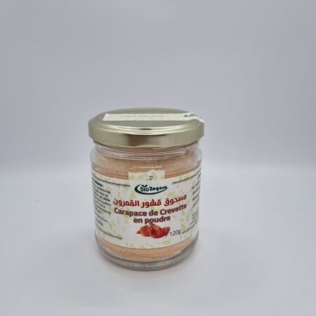 Carapace de crevette en poudre - مسحوق قشور القمرون