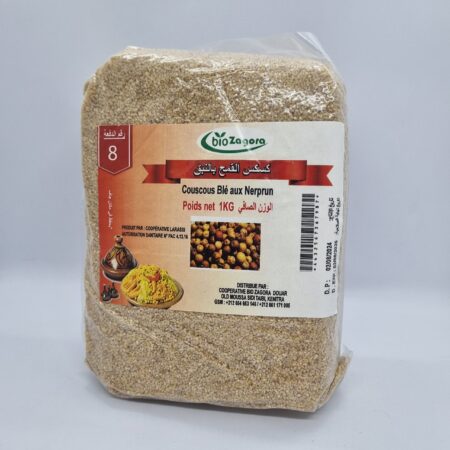 Couscous blé aux nerprun - كسكس القمح بالنبق